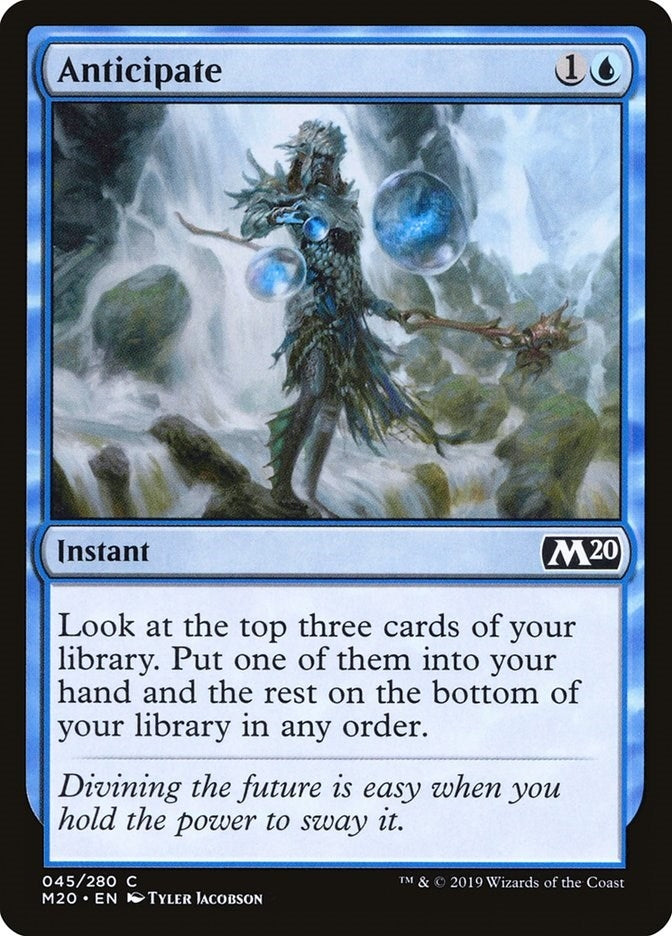 Image for Anticipate (45) (Core Set 2020) (M20) - Magic: The Gathering