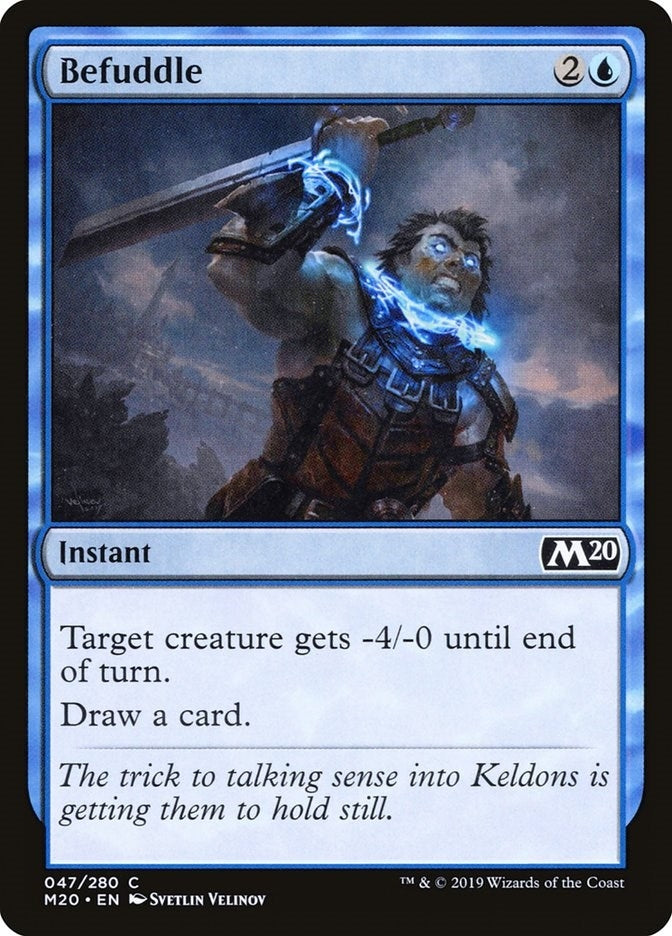 Image for Befuddle (47) (Core Set 2020) (M20) - Magic: The Gathering