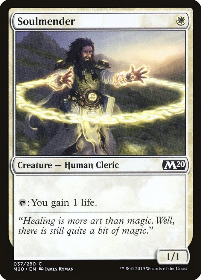 Image for Soulmender (37) (Core Set 2020) (M20) - Magic: The Gathering