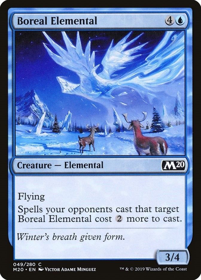 Image for Boreal Elemental (49) (Core Set 2020) (M20) - Magic: The Gathering