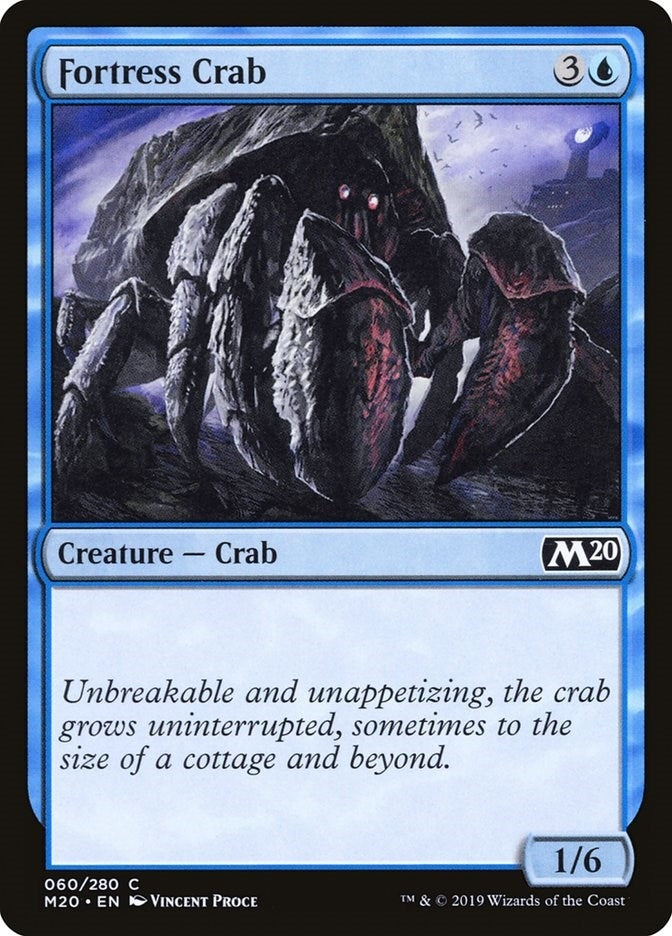 Image for Fortress Crab (60) (Core Set 2020) (M20) - Magic: The Gathering
