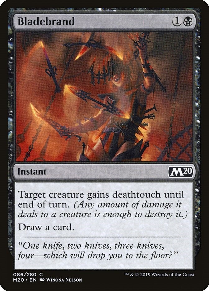 Image for Bladebrand (86) (Core Set 2020) (M20) - Magic: The Gathering