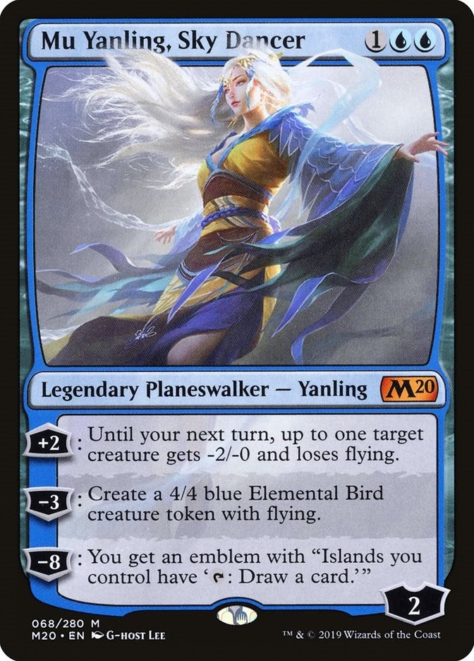 Image for Mu Yanling, Sky Dancer (68) (Core Set 2020) (M20) - Magic: The Gathering