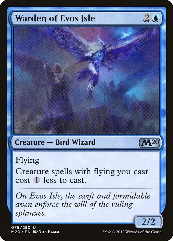 Image for Warden of Evos Isle (79) (Core Set 2020) (M20) - Magic: The Gathering