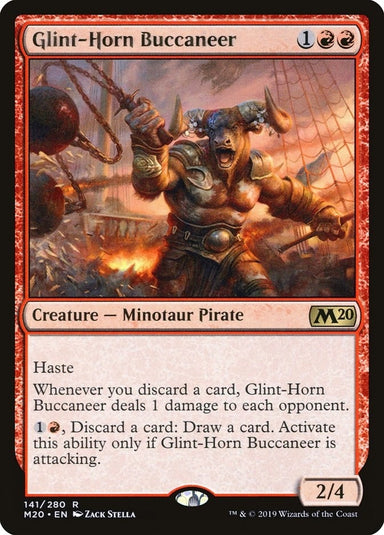 Image for Glint-Horn Buccaneer (141) (M20) - Magic: The Gathering