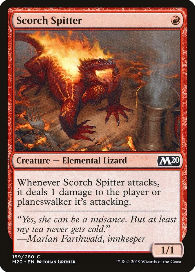 Image for Scorch Spitter (159) (Core Set 2020) (M20) - Magic: The Gathering