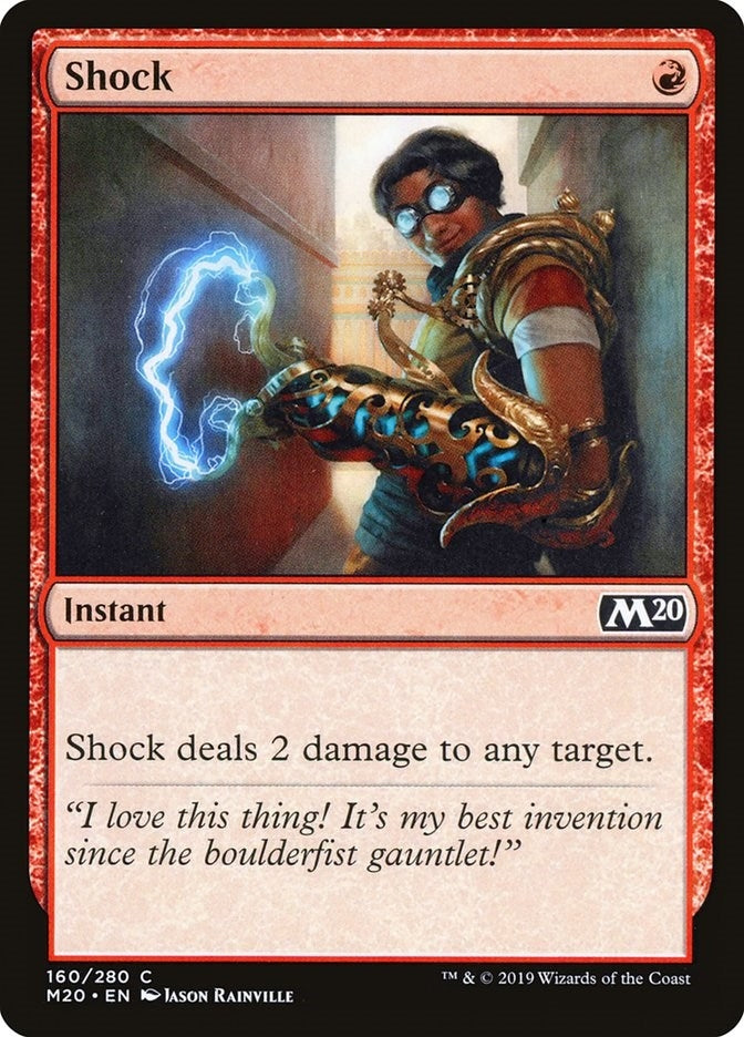 Image for Shock (160) (Core Set 2020) (M20) - Magic: The Gathering
