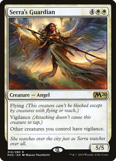 Image for Serra's Guardian (310) (M20) - Magic: The Gathering