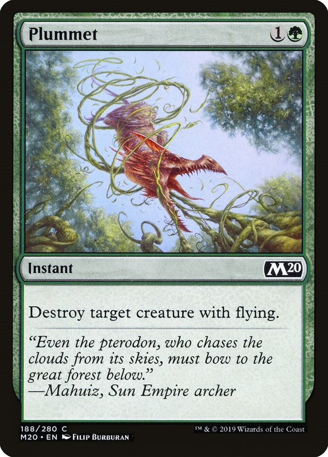 Image for Plummet (188) (Core Set 2020) (M20) - Magic: The Gathering