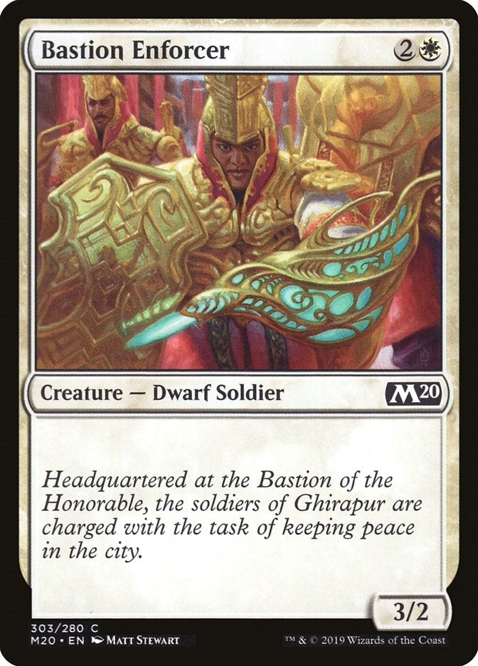 Image for Bastion Enforcer (303) (Core Set 2020) (M20) - Magic: The Gathering