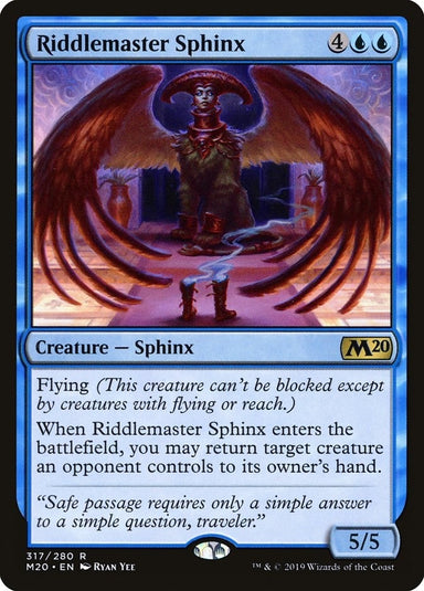 Image for Riddlemaster Sphinx (317) (M20) - Magic: The Gathering