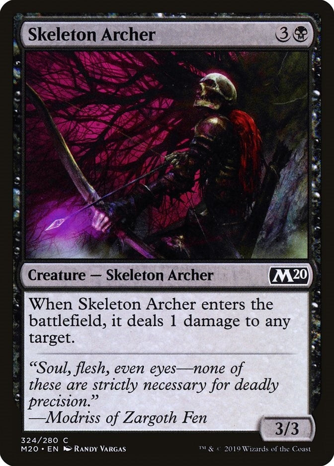 Image for Skeleton Archer (324) (Core Set 2020) (M20) - Magic: The Gathering