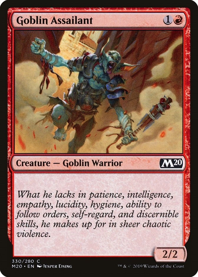 Image for Goblin Assailant (330) (Core Set 2020) (M20) - Magic: The Gathering