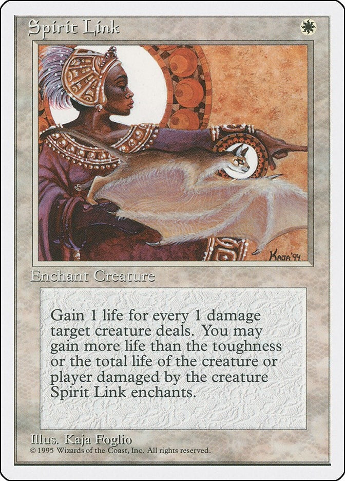 Image for Spirit Link (Fourth Edition) (4ED) - Magic: The Gathering