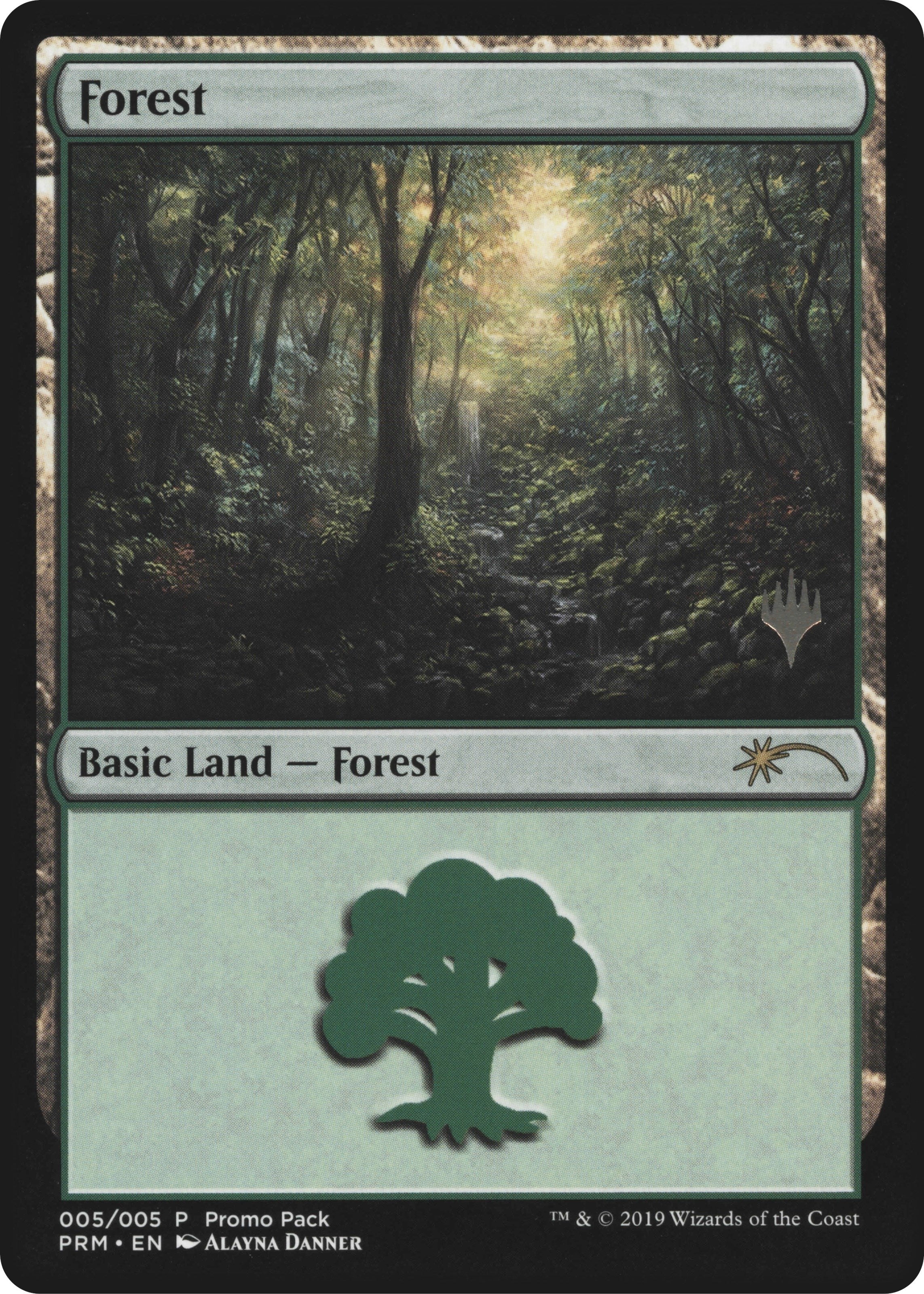 Image for Forest (5) (Promo Pack: Core Set 2020) (PPM20) - Magic: The Gathering