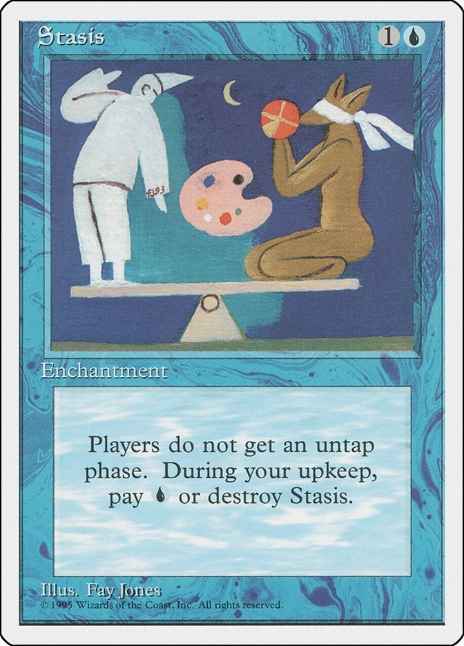 Image for Stasis (104) (Fourth Edition) (4ED) - Magic: The Gathering