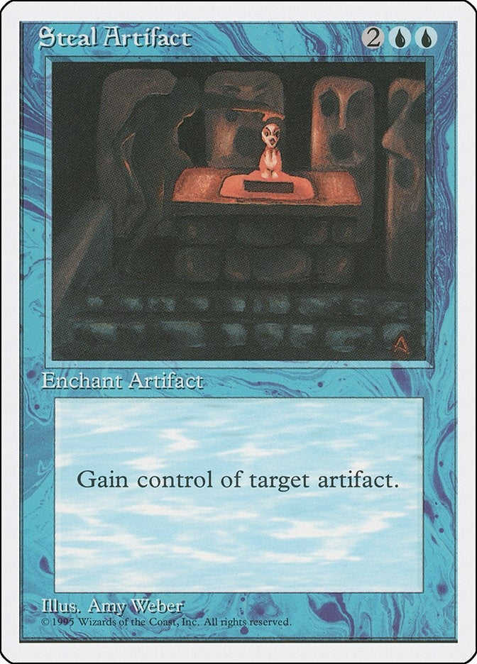 Image for Steal Artifact (Fourth Edition) (4ED) - Magic: The Gathering
