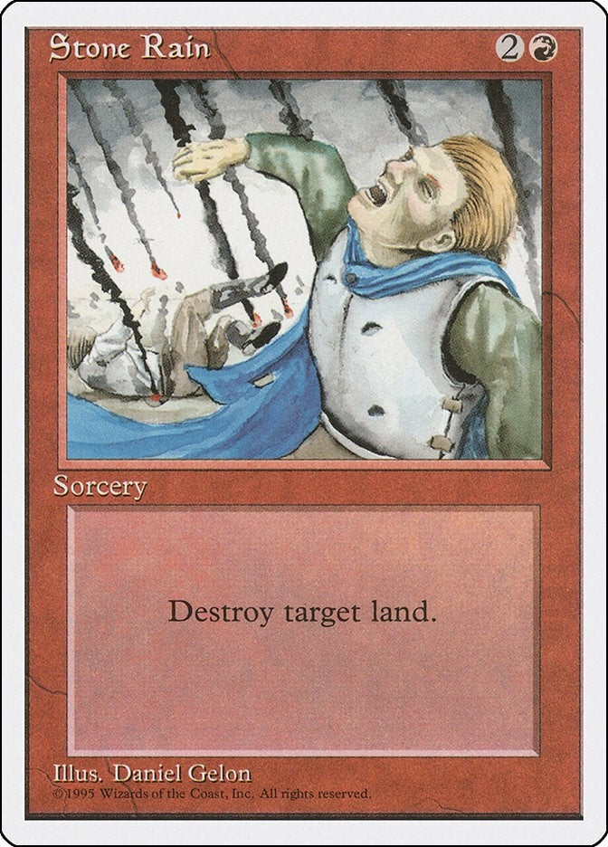 Image for Stone Rain (Fourth Edition) (4ED) - Magic: The Gathering