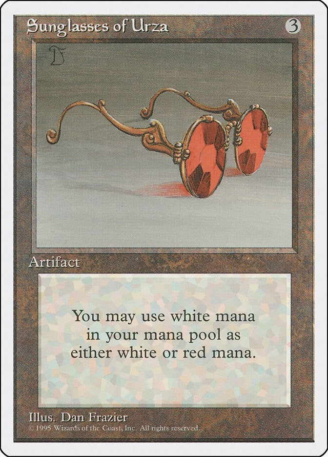 Image for Sunglasses of Urza (Fourth Edition) (4ED) - Magic: The Gathering