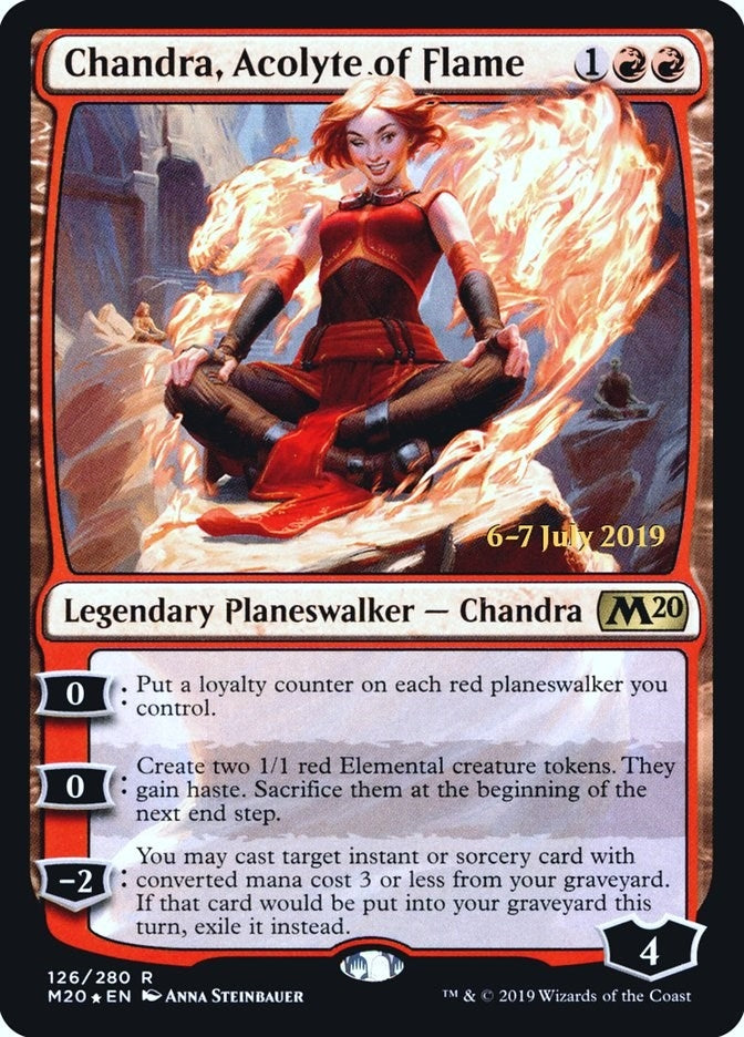 Image for Chandra, Acolyte of Flame (126) (PRE) - Magic: The Gathering