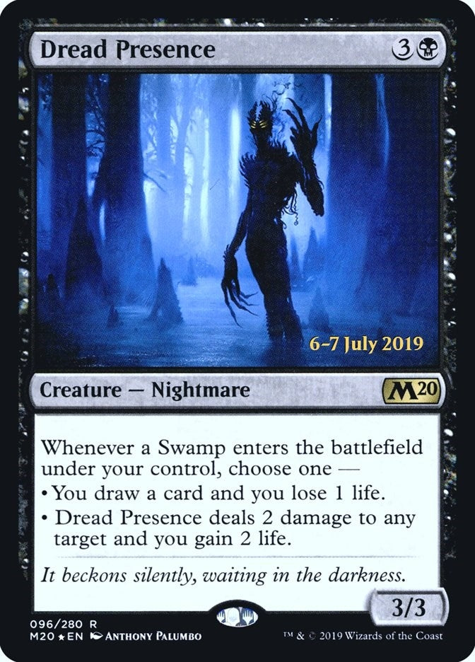 Image for Dread Presence (96) (PRE) - Magic: The Gathering