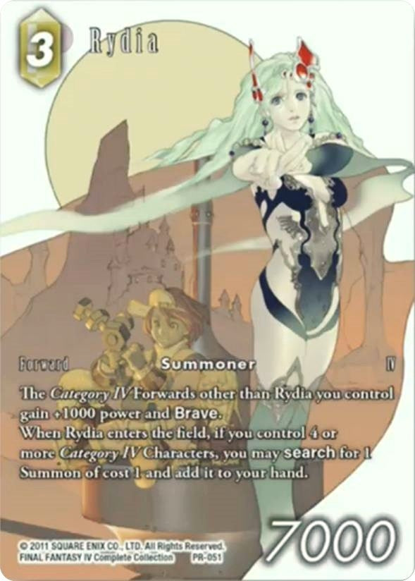 Image for Rydia (Full Art) (PR-051) (FF: Promo Cards) (PR) - Final Fantasy TCG