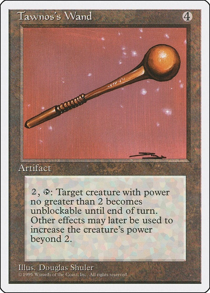 Image for Tawnos's Wand (Fourth Edition) (4ED) - Magic: The Gathering