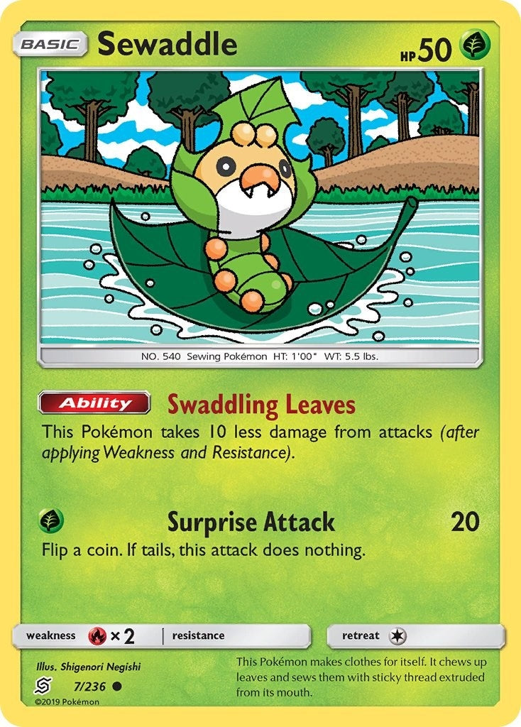 Sewaddle (7) (7/236) (SM - Unified Minds)