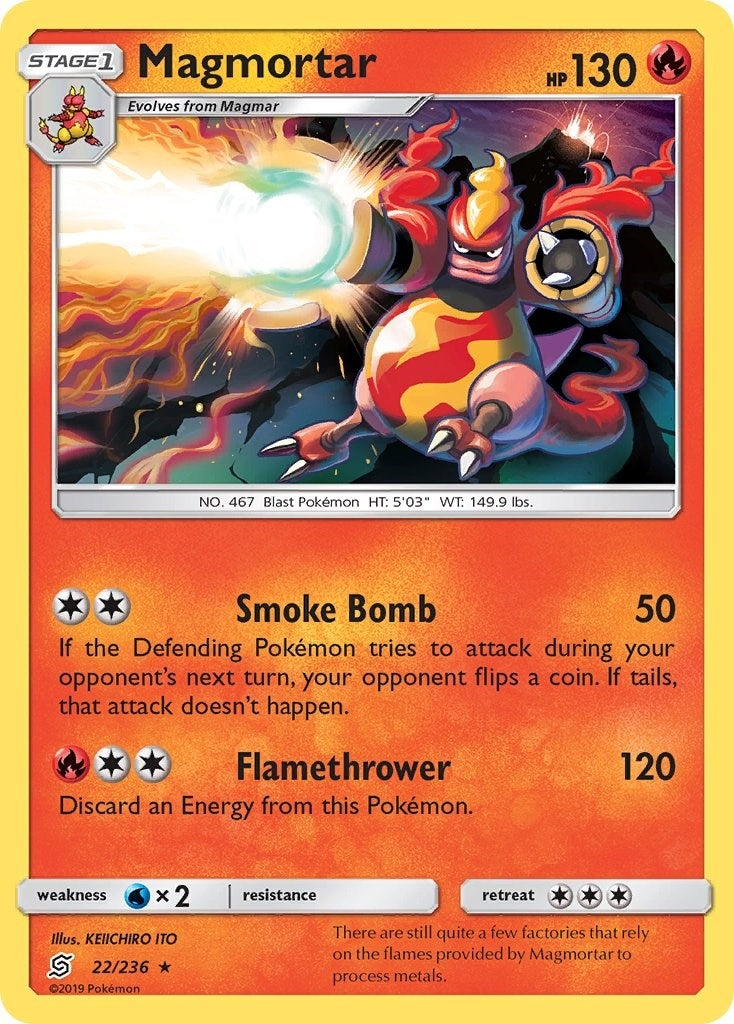 Magmortar (22/236) (SM - Unified Minds)