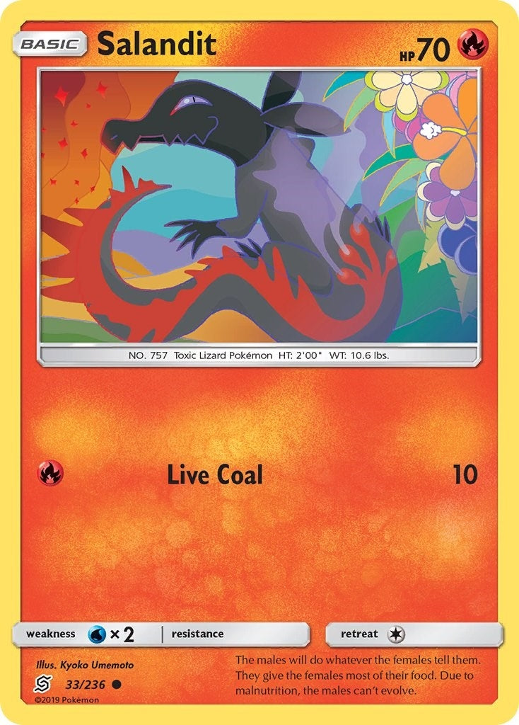 Salandit (33) (33/236) (SM - Unified Minds)