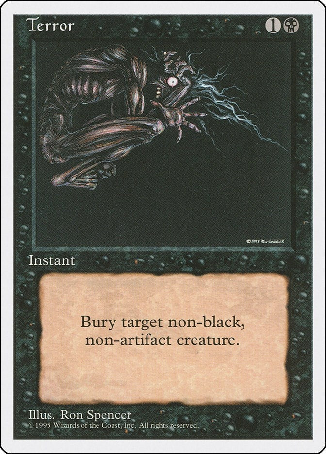 Image for Terror (Fourth Edition) (4ED) - Magic: The Gathering