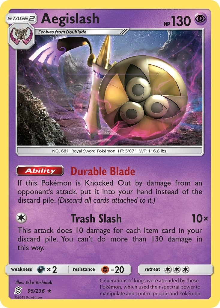 Aegislash (95/236) (SM - Unified Minds)