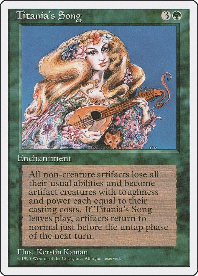 Image for Titania's Song (Fourth Edition) (4ED) - Magic: The Gathering