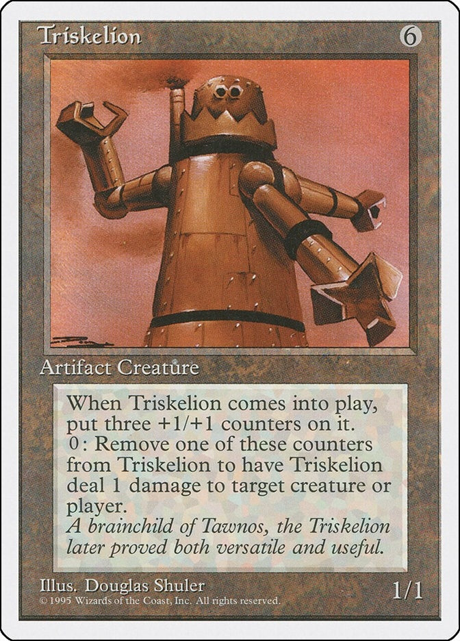 Image for Triskelion (372) (Fourth Edition) (4ED) - Magic: The Gathering