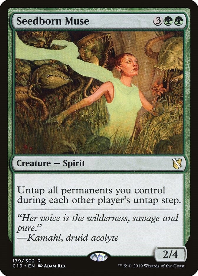 Image for Seedborn Muse (179) (Commander 2019) - Magic: The Gathering