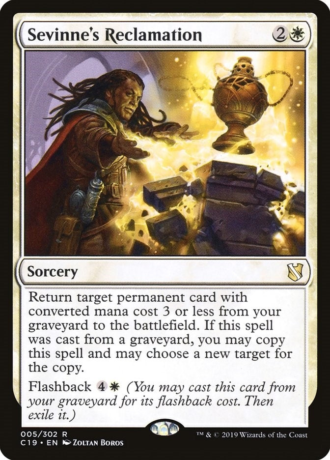 Image for Sevinne's Reclamation (5) (Commander 2019) - Magic: The Gathering