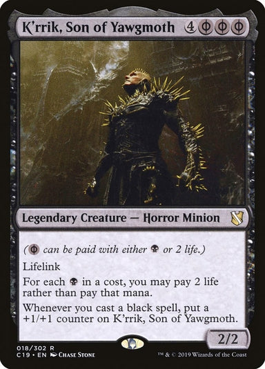 Image for K'rrik, Son of Yawgmoth (18) (Commander 2019) - Magic: The Gathering