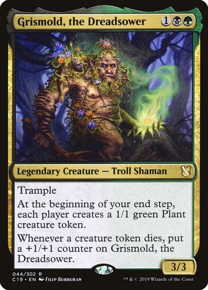 Image for Grismold, the Dreadsower (44) (Commander 2019) - Magic: The Gathering