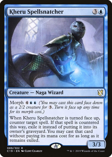 Image for Kheru Spellsnatcher (89) (Commander 2019) - Magic: The Gathering