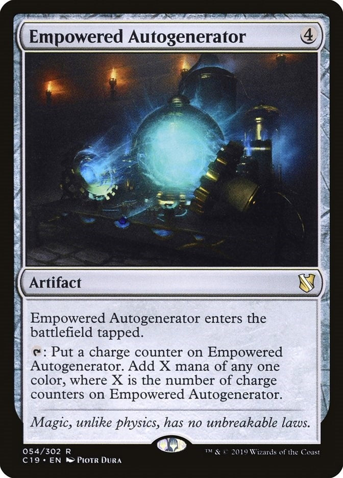 Image for Empowered Autogenerator (54) (Commander 2019) - Magic: The Gathering