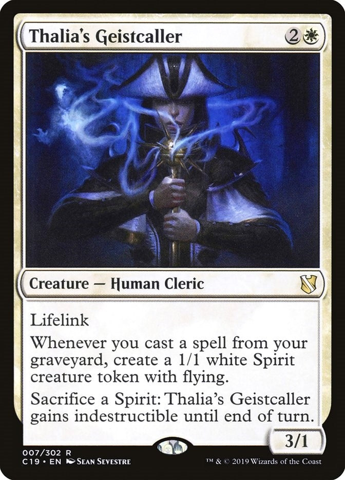 Image for Thalia's Geistcaller (7) (Commander 2019) - Magic: The Gathering