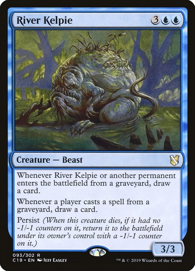 Image for River Kelpie (93) (Commander 2019) - Magic: The Gathering