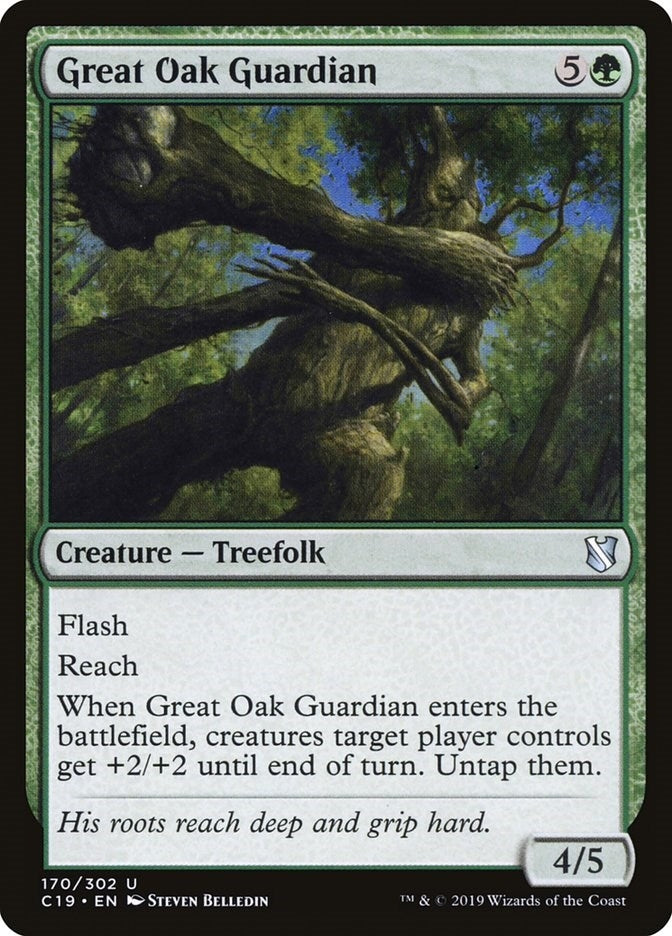 Image for Great Oak Guardian (170) (Commander 2019) - Magic: The Gathering