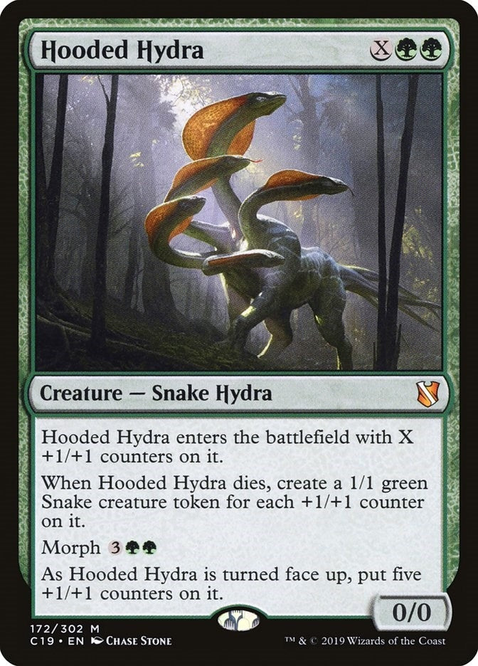 Image for Hooded Hydra (172) (Commander 2019) - Magic: The Gathering