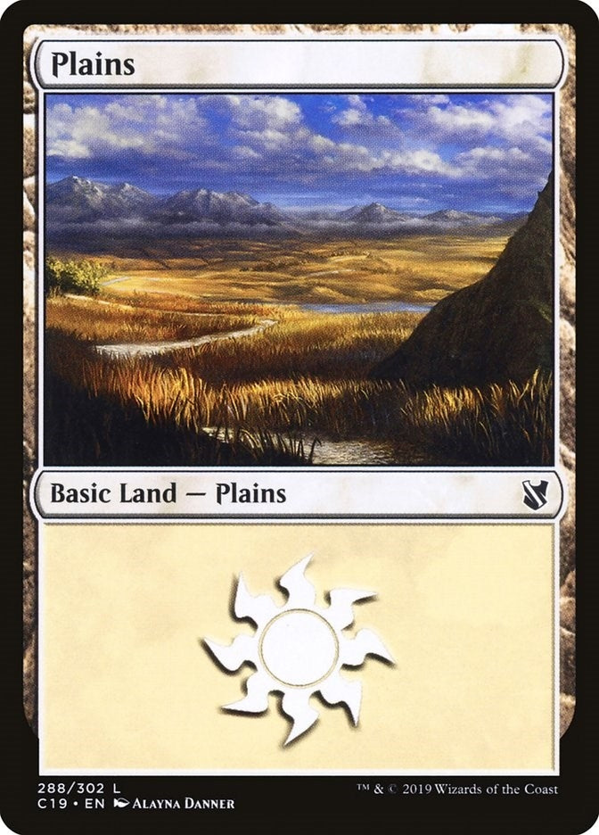 Image for Plains (288) (288) (Commander 2019) - Magic: The Gathering