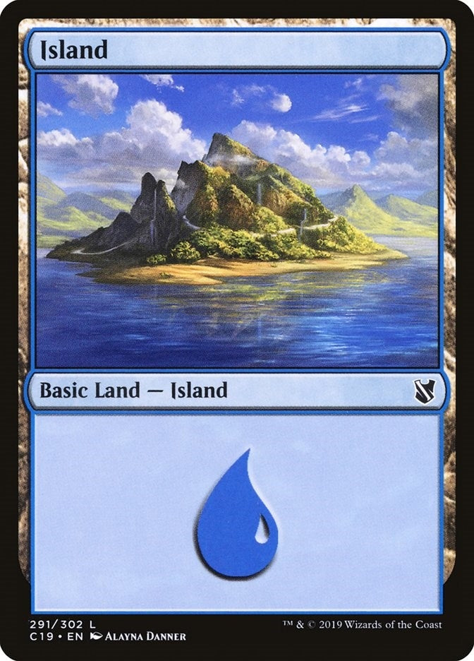 Image for Island (291) (291) (Commander 2019) - Magic: The Gathering
