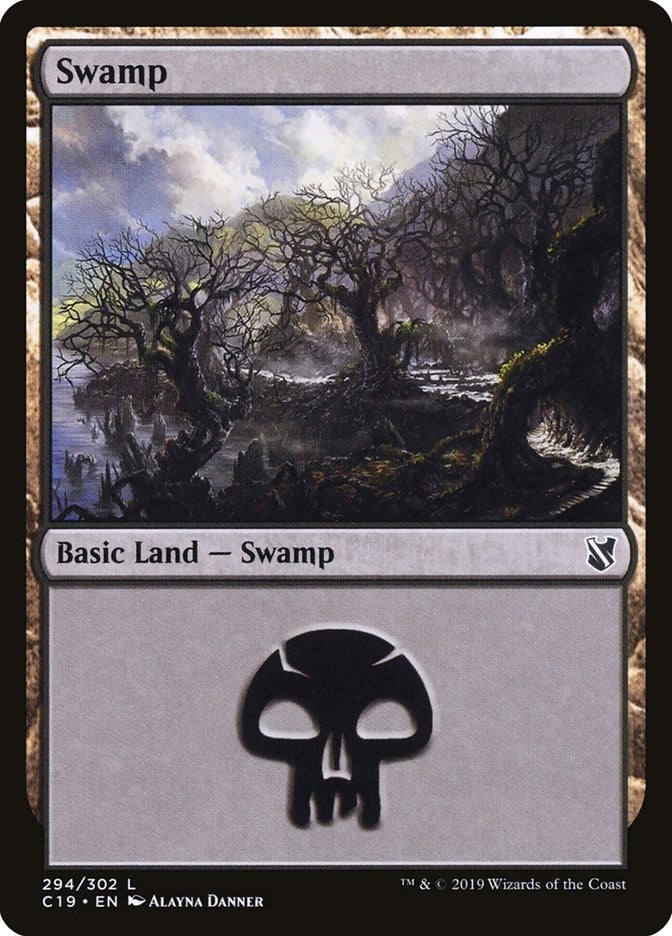 Image for Swamp (294) (294) (Commander 2019) - Magic: The Gathering