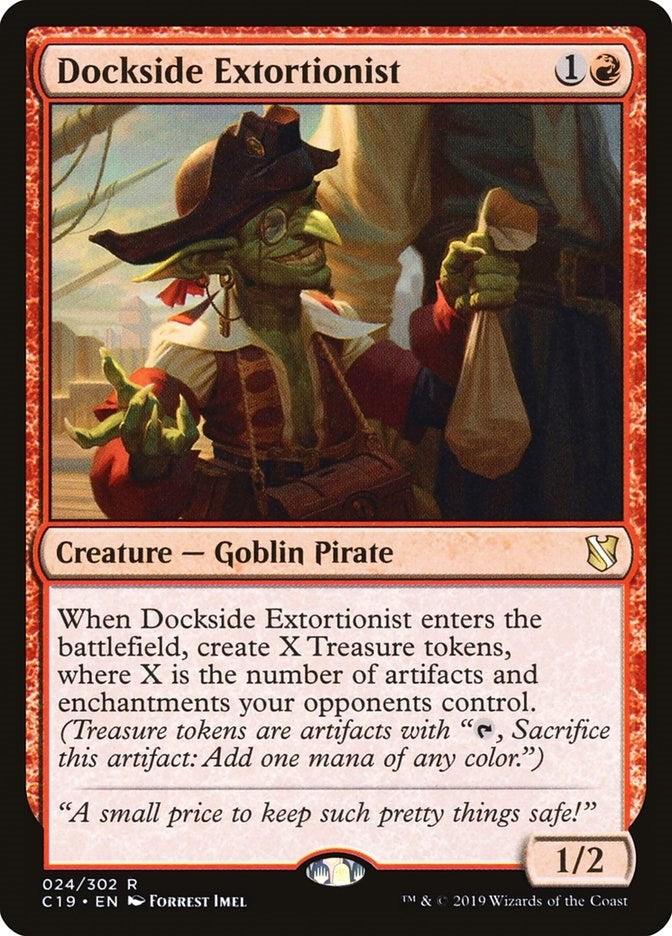 Image for Dockside Extortionist (24) (Commander 2019) - Magic: The Gathering