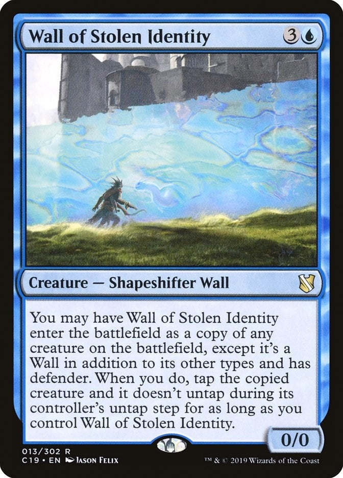 Image for Wall of Stolen Identity (13) (Commander 2019) - Magic: The Gathering