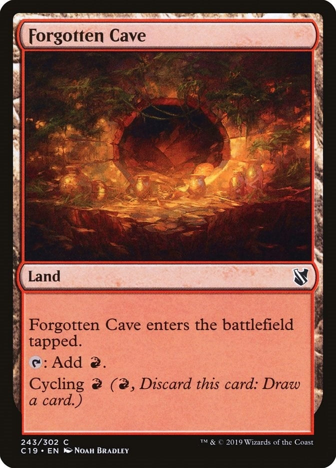 Image for Forgotten Cave (243) (Commander 2019) - Magic: The Gathering